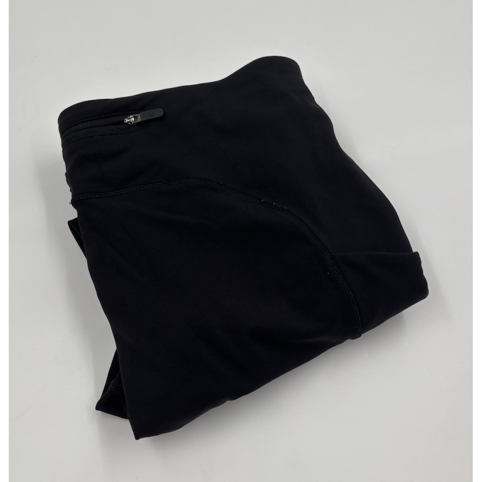 Lululemon 8 Women's Speed-Up Cropped Black Leggings